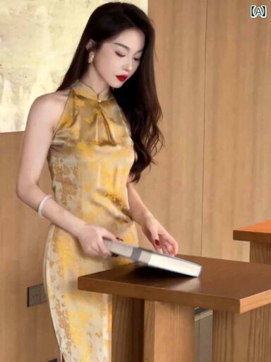 レディース ワンピース チャイナ ドレス 若々しい 高貴 軽量 贅沢 レトロ スリム 中華風 シック ユニーク ノースリーブドレス レディース ワンピース チャイナ ドレス 若々しい 高貴 軽量 贅沢 レトロ スリム 中華風 シック ユニーク ノースリーブドレス