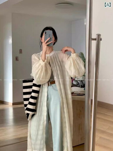 レディース 夏 服 サマーウェア 女性 ハイエンド トップス ミドル丈 シャツ ジャケット ランタン スリーブ 日焼け防止 カーディガン レディース 夏 服 サマーウェア 女性 ハイエンド トップス ミドル丈 シャツ ジャケット ランタン スリーブ 日焼け防止 カーディガン