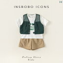 夏ウェア 子供服 セットアップ シンプル カジュアル かわいい ベビー 赤ちゃん キッズ 乳幼児 子供 ベビー服 キッズファッション 男の子 夏