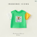 キッズ 子供服 半袖 Tシャツ トップス メンズ レディース兼 かわいい おしゃれ カジュアル 着やい 動きやい 快適 韓国 外遊び アウトドア レジャー スポ...