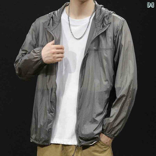 メンズ 夏 アウター 男性用 軽量 冷感 日焼け防止 服 屋外 釣り用 速乾 ジャケット UV 保護 メンズ 夏 アウター 男性用 軽量 冷感 日焼け防止 服 屋外 釣り用 速乾 ジャケット UV 保護
