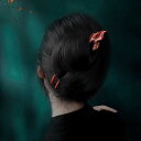 ヘアアクセサリー かんざし ヘアピン U字型 木 頭 髪飾り 髪留め 魅惑 ギフト レトロ おしゃれ レトロ レディース シンプル 大人式 母の日 クラシックモ...