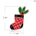 レディース メンズ ブローチ セレモニー おしゃれ クリスマスストッキング ブーツ 小さい 露出 防止 バックル 装飾 スーツ コサージュ 秋冬 胸 アーティファクト