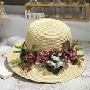 麦わら帽子 ストローハット 帽子 ハット 日焼け防止 ワイド レジャー トラベル 旅行 ビーチ サンシェード 通気性 メッシュ 日よけ アウトドア レディース