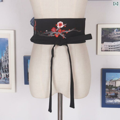 レディース カジュアル ベルト エスニック 漢服 フラワー 刺繍 蝶 ネクレス シャツ ウエスト バンド ワイド レディース カジュアル ベルト エスニック 漢服 フラワー 刺繍 蝶 ネクレス シャツ ウエスト バンド ワイド