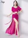 シフォンスカートセット ベリーダンス 服 新 セクシー 薄手 フランス スカート スーツ オリエンタル ダンス服 クラス 服