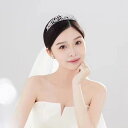 ティアラ ヘアアクセサリー ストーン ブライダル クラウン ドレス ウェディングアクセサリー 写真 ヘア アクセサリー 王冠 花嫁 結婚式 韓国 髪飾り