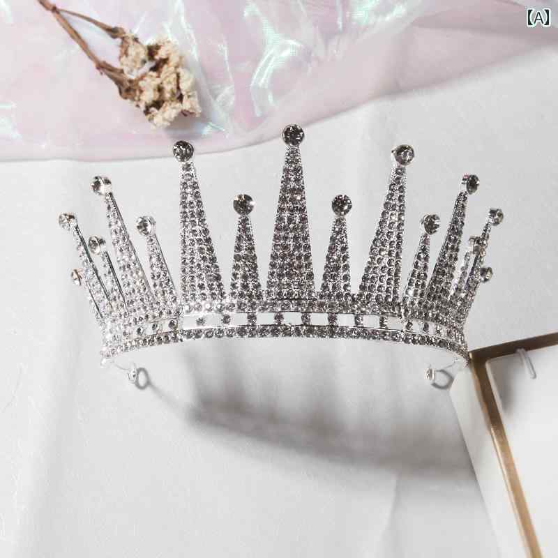 楽天カラフル365マーケット韓国 子供 プレゼント プリンセス 女の子 お姫様 プリンセス 王冠 ティアラ クラウン アクセサリー イヤリング ネックレス シルバー