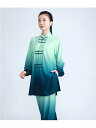 カンフー服 太極拳ウェア 武術着 体操 スポーツ トレーニングウェア 中国 太極拳 練習 競技 パフォーマンス エレガント メンズ レディース
