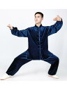 カンフー服 太極拳ウェア 武術着 体操 スポーツ トレーニングウェア 起毛 暖かい 中国 太極拳 練習 競技 パフォーマンス エレガント メンズ レディース