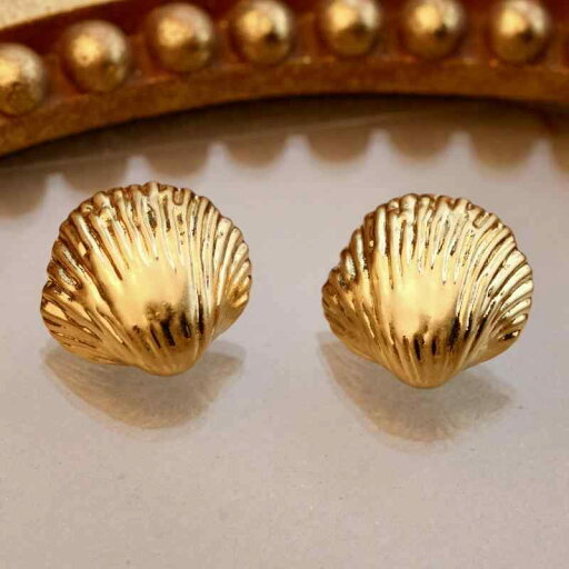 アクセサリー ピアス イヤリング レディース おしゃれ ゴールデン シェル ヴィンテージ風 レトロ アンティーク調 ルネサンス アクセサリー ピアス イヤリング レディース おしゃれ ゴールデン シェル ヴィンテージ風 レトロ アンティーク調 ルネサンス