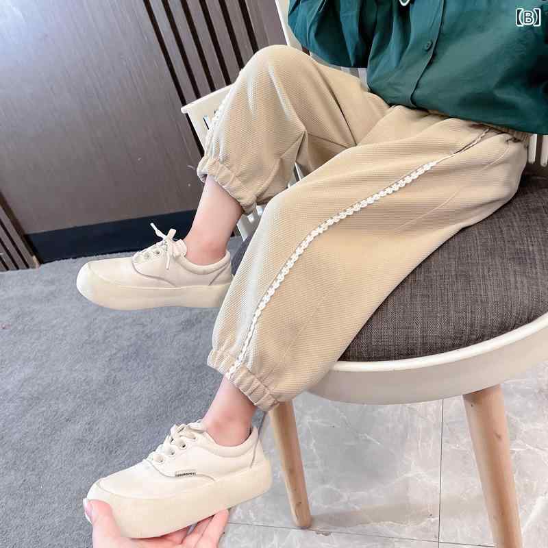 子供服 ジャージ スウェット ロングパンツ カジュアルパンツ スポーツウェア アウトドア レジャー シンプル 女の子 春秋