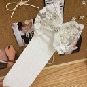 レディース レース リボン ソックス 透け感 靴下 おしゃれ かわいい ガーリー きれいめ 上品 デート ギフト イベント フェス パーティ お揃い パフォーマ...