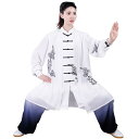 カンフー服 太極拳 体操 スポーツウェア トレーニングウェア 中国 練習 競技 パフォーマンス エレガント メンズ レディース