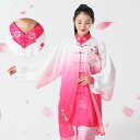 カンフー服 太極拳 体操 スポーツウェア トレーニングウェア 中国 練習 競技 パフォーマンス エレガント メンズ レディース