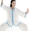 カンフー服 太極拳ウェア 武術着 体操 スポーツ トレーニングウェア 半袖 中国 太極拳 練習 競技 パフォーマンス エレガント メンズ レディース
