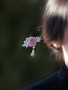 ヘアアクセサリー かんざし ヘアピン 牡丹の花 伝統 木 頭 髪飾り 髪留め 魅惑 ギフト レトロ おしゃれ レトロ レディース シンプル 大人式 母の日 クラ...