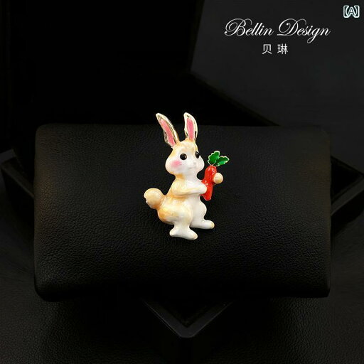 レディース アクセサリー ブローチ おしゃれ かわいい ウサギ セーター スーツ コート コサージュピン 装飾 レディース アクセサリー ブローチ おしゃれ かわいい ウサギ セーター スーツ コート コサージュピン 装飾