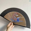 メンズ 夏 扇子 おしゃれ 涼しい 祭り レトロ センス 団扇 プレゼント シングルテール シングル 和風 インクジェット トンボ 中華風 漢服 和装 着物 浴...