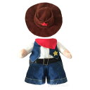 ドッグ ウェア ペット服 犬 猫 小型犬 チワワ ビション テディ ポメラニアン 服 カウボーイ おもしろ服 二本足 コスチューム コスプレ 仮装 セット