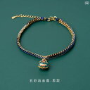 ブレスレット 個性 端午 節句 カラフル ロープ 編組 団子 エスニック シルバー 嚥 下 ゴールド 獣 ブレスレット レディース 3人 家族 リトル モンスタ...