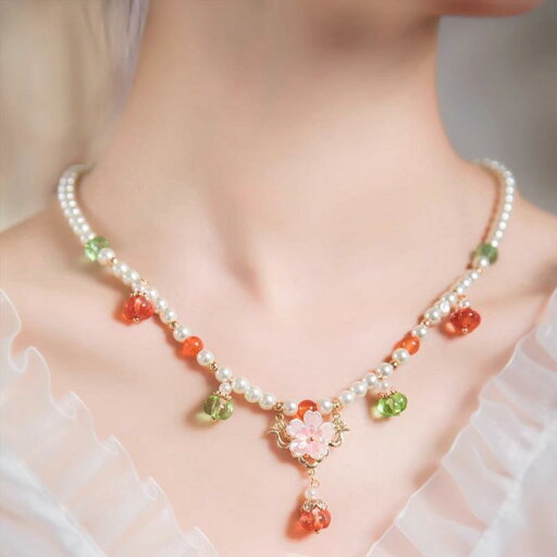 レトロ パールソフト ネックレス 韓服 衣装 ペンダント トラベル ウェア フォト アクセサリー 鎖骨 チェーン レディース ジュエリー レトロ パールソフト ネックレス 韓服 衣装 ペンダント トラベル ウェア フォト アクセサリー 鎖骨 チェーン レディース ジュエリー