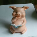 車 装飾品 かわいい 置物 ブタ 人形 車内 アクセサリー ワークステーション 癒やし デスクトップ メンズ レディース 誕生日 プレゼント