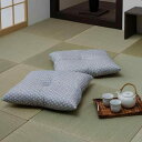 イケヒコ 座布団 銘仙判 日本製 『錦』 約55cn×59cm 2枚組
