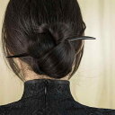 ヘアヘアアクセサリー かんざし ヘアピン 木 頭 髪飾り 檀木 伝統 髪留め 大人式 母の日 ギフト レトロ おしゃれ モダン レトロ レディース シンプル ナ...