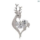 コート ブローチ セレモニー おしゃれ メンズ レディース アクセサリー かわいい 鹿 コサージュピン 韓国 ファッション シンプル ピン 装飾