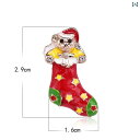 コート ブローチ レディース おしゃれ 入学式 セレモニー クリスマスストッキング クマ かわいい セーター 装飾 ハイエンド スーツ コサージュ