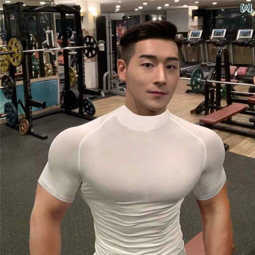 トップス メンズ マッスル Tシャツ フィットネス 半袖 スポーツ 弾性 服 吸汗性 筋肉 タイツ 半袖 トレーニング トップス メンズ マッスル Tシャツ フィットネス 半袖 スポーツ 弾性 服 吸汗性 筋肉 タイツ 半袖 トレーニング