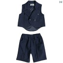 子供服 スーツ 夏服 ブリティッシ カジュアル 男の子 フォーマル ダブルブレスト 礼服 セット品 演奏会 チェック