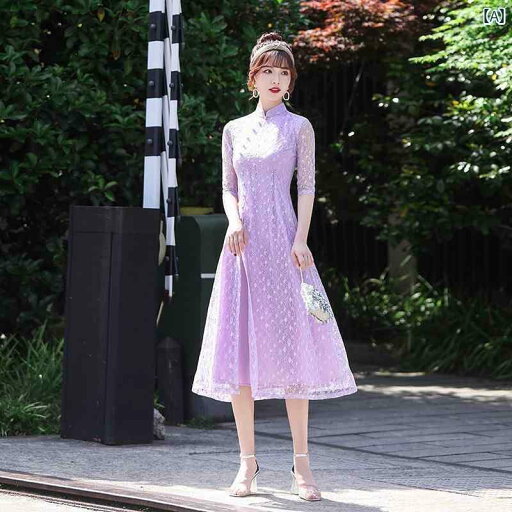 ドレス アオザイ コスプレ 民族衣装 レディース 中華風 レース ロング 西洋 ファッション 夏 女性 レトロ チャイナ フレッシュ ドレス アオザイ コスプレ 民族衣装 レディース 中華風 レース ロング 西洋 ファッション 夏 女性 レトロ チャイナ フレッシュ