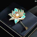 ドレス コート ブローチ おしゃれ レディース アクセサリー レトロ 中華風 チャイナ アクセサリー コサージュ ハイエンド エレガント エナメル 塗装 エナメ...