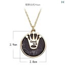 ペンダント ネックレス レディース ワンポイント アクセサリー クラウン セーター チェーン ロング シンプル ハイエンド 大気 ファッション 装飾