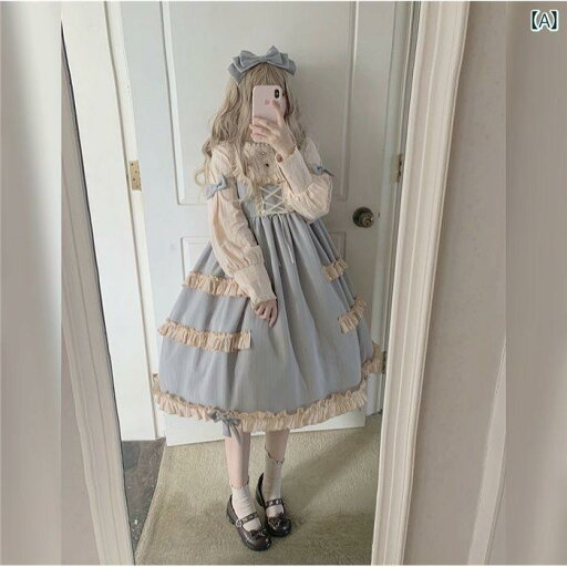 ロリータ 甘ロリ ゴスロリ 地雷 コスプレ オーセンティック フェアリー プリンセスドレス 激かわいい レディース ファッション ロリータ 甘ロリ ゴスロリ 地雷 コスプレ オーセンティック フェアリー プリンセスドレス 激かわいい レディース ファッション