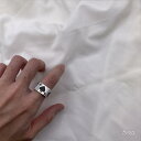 指輪 ポーカー スペード エース チタン鋼 リング ラッキー カップル レトロ メンズ レディース ユニセックス ジュエリー シンプル アクセサリー