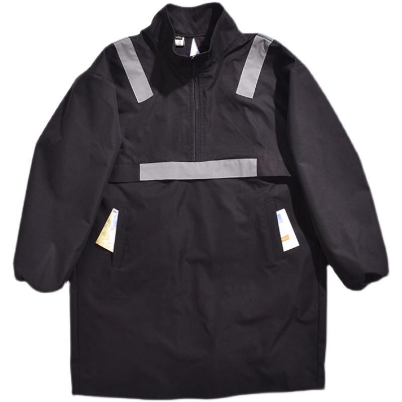 作業服 トップス 作業着 スモック 保護 DIY 家事 調理 防汚 防水 家庭 キッチン カバー 生地 ガーデニング メンズ レディース兼(4)