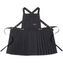 キ エン 前掛け 作業着 スモック 保護 DIY 花 調理 防汚 防水 家庭 キッチン カバー 生地 ガーデニング レディース
