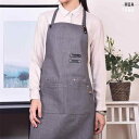 エン 前掛け 作業着 スモック 保護 DIY 花 調理 防汚 防水 家庭 キッチン カバー 生地 ガーデニング メンズ レディース兼