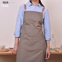 エン 前掛け 作業着 スモック 保護 DIY 花 調理 防汚 家庭 キッチン カバー 生地 ガーデニング メンズ レディース兼