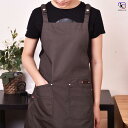 エン 前掛け 作業着 スモック 保護 DIY 花 調理 防汚 防水 家庭 キッチン カバー 生地 ガーデニング メンズ レディース兼