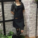 エン 前掛け 作業着 スモック 保護 DIY 花 調理 防汚 家庭 キッチン カバー 生地 ガーデニング メンズ レディース兼
