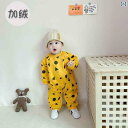 ロンパース かわいい ベビー ジャンプ スーツ 秋冬 外出着 厚手 メンズレディース ベビー 服 暖かい 冬 ベルベットスーツ 服