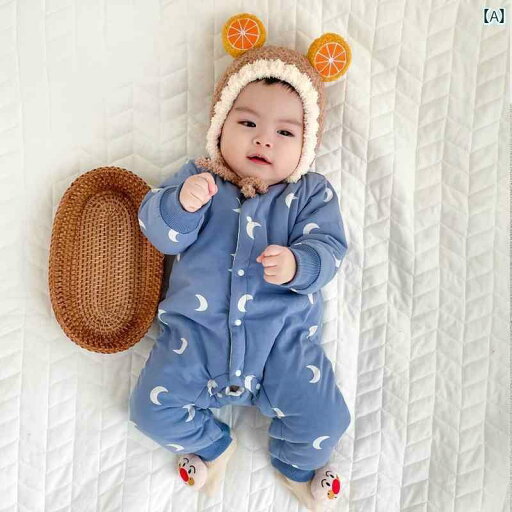 ロンパース かわいい ベビー 服 春 新生児 キルティング ジャンプ スーツ ベビー 冬服 綿服 暖かい 服 セット ロンパース かわいい ベビー 服 春 新生児 キルティング ジャンプ スーツ ベビー 冬服 綿服 暖かい 服 セット