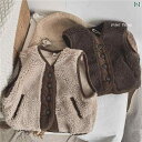 子供服 韓国 子供用 スプライシング 子 羊 ベルベット 裏起毛 シングルブレスト ベスト 秋冬服 メンズ レディース ベビー ベスト