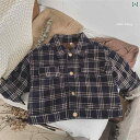 ジャケット コート 子供服 レトロ 韓国 子供用 チェック柄 裏起毛 暖かい メンズ レディース ベビー コーデュロイ 綿 冬服
