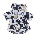 ペットグッズ 犬 ウェア 犬猫服 シャツ 服 かわいい ベスト 衣装 薄手 室内 散歩 外出 ルーム 室外 夏 小型