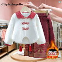 スカート キッズ セットアップ 子供服 ガールズ 韓服 スーツ 秋冬 子供 ガールズ エスニック 伝統的 大晦日 子供 ガールズ 服